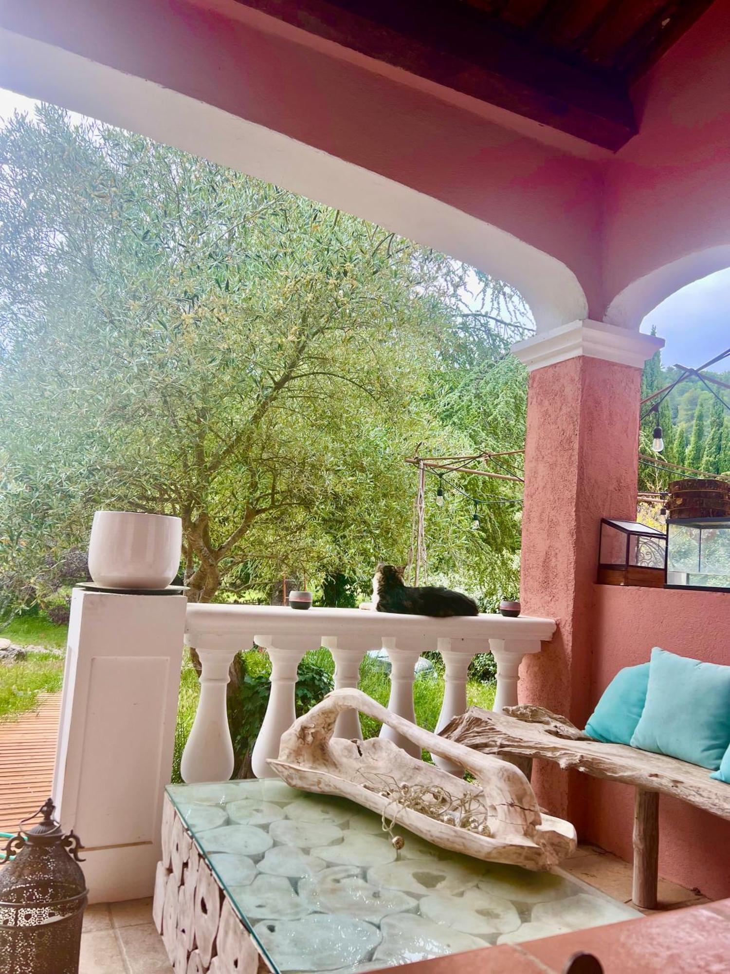 Villa Au Coeur De La Provence Evenos Exterior foto